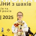Юна бучанка Дар’я Кравчук стала абсолютною Чемпіонкою України з шахів
