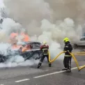 У Києві під час руху загорівся легковик: інцидент у Дарницькому районі