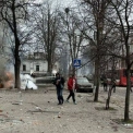 Ракетний удар по центру Сум: балістика влучила в тролейбус