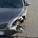 П’яний водій на Київщині врізався у відбійник і «втратив» колесо