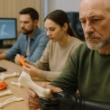 Ветерани вчитимуться 3D-моделюванню та біомедінженерії в КПІ: нові можливості для майбутнього