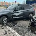 ДТП на Київщині: BMW збив мотоцикліста на головній дорозі