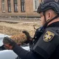 У Києві знайшли артснаряд під час ремонту дороги
