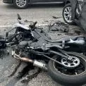 ДТП на Київщині: BMW збив мотоцикліста на трасі між селами