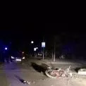 Нічна ДТП у Білій Церкві: мотоцикл злетів під колеса Opel
