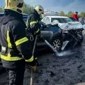 ДТП на трасі Київ–Одеса: двоє постраждалих, авто розтрощені