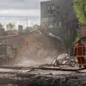У Києві завершили ліквідацію наслідків обстрілу у Святошинському районі
