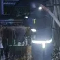 Ірпінь: сміття палало біля багатоповерхівки
