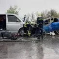 Серйозна ДТП під Борисполем: згоріли два авто, троє постраждалих
