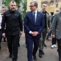 Прем'єр Фінляндії Петтери Орпо в Києві: Візит до місця ракетного удару по Святошинському району