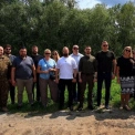 Латвійська делегація відвідала Центр підготовки Нацспротиву на Київщині