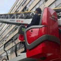 Масштабна пожежа в авіаційному інституті Києва: полум’я охопило 7 поверхів