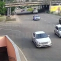 Водій заїхав у підземний перехід на Либідській – відео ДТП