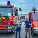Буча отримала пожежний автомобіль і аварійно-рятувальну техніку від Швейцарії