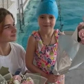 Надзвичайний рекорд у Білій Церкві: чотирирічна Емілія Цзю подолала 1500 метрів на спині