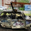 У Деснянському районі Києва прибрали 43 покинуті авто