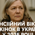 Шокуючі зміни: пенсійний вік для жінок в Україні у 2025 році – що потрібно знати?