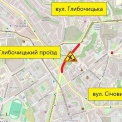 У Києві частково обмежать рух Глибочицьким проїздом до кінця серпня