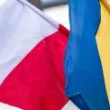 Музей історії Києва прикрасили польським стягом на честь дружби двох народів
