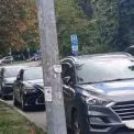 На Підвисоцького евакуювали десятки авто, що перекрили велодоріжку