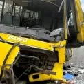 Аварія в Києві: двоє людей постраждали внаслідок зіткнення маршрутки з автобусом