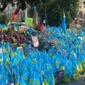 На Майдані Незалежності вшанували загиблих Захисників у День Незалежності