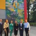 В Ірпені делегація з Литви оглянула відновлений дитячий садок «Рута»