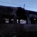Нічна атака РФ: у Києві горів парк «Інтерсіті+», один потяг серйозно пошкоджено