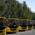 Десять громад Київщини отримали нові інклюзивні шкільні автобуси перед стартом навчального року