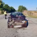 На Білоцерківщині вантажівка перекинулась після зіткнення з Mercedes, водія госпіталізовано