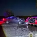На Обухівщині лоб у лоб зіткнулися дві автівки: троє госпіталізовані