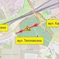 Завтра частково обмежать рух на вулиці Тепловозній у Дарницькому районі
