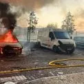Нічна атака на Київщину: зафіксовані руйнування, у Софіївській Борщагівці — згоріли п’ять авто