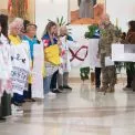 У Києві журналісти та родини захисників об’єдналися «Рушником надії»