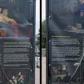 Пошкоджено виставку Amnesty International про українських полонених у центрі Обухова