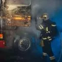 Пожежа в Ірпені: під час займання вантажівки постраждала жінка