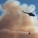 Палаючий Київ: до гасіння пожеж залучили гелікоптери — понад 200 рятувальників на місці