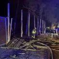Сімейні будинки, склади й авто: наслідки нічного обстрілу Київщини