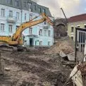Попри судові спори: у Києві демонтують останні будівлі садиби Носача для ТРЦ