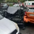 Не дотримався дистанції — в’їхав у Hyundai: у Києві п’яний водій влаштував ланцюгову аварію