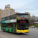 Четвертий двоповерховий автобус уже на маршруті №57 — подарунок Києву від Берліна