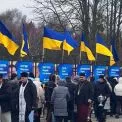 На Київщині з’явилася Алея Героїв: 18 банерів і спільний стенд для загиблих і померлих воїнів