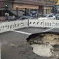 Літописна Глибочиця знову нагадала про себе: на Подолі провалився асфальт