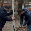 У Славутичі триває плановий ремонт освітлення в Ризькому кварталі
