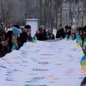 502 дитячі долоньки та 26 метрів єдності: Ірпінь відсвяткував День Соборності (ВІДЕО)