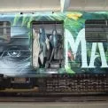 Подорож у прадавній ліс на «синій» гілці: у метро запустили артвагон «Мавка. Справжній міф»