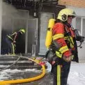 У Печерському районі Києва в салоні краси загорівся генератор