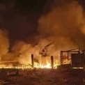 На Київщині через атаку РФ знищені цехи та склади українських брендів одягу