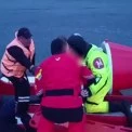 Крижина віднесла від берега: у Києві врятували жінку з дитиною