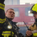 Масштабна пожежа на СТО в Боярці: загоряння трави стало причиною